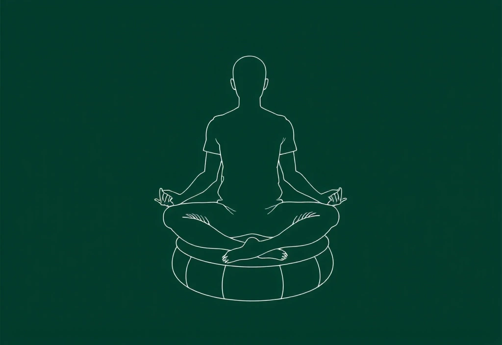 Technische Zeichnung Sitzhaltung